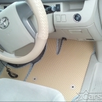 Автомобильные коврики EVA на Toyota Noah-Voxy II пр.руль (2007-2015) Без салазок