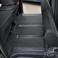 Автомобильные коврики EVA на Toyota Noah-Voxy II пр.руль (2007-2015) 2 ряд - без прохода
