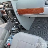 Автомобильные коврики EVA на Chrysler Grand Voyager V (2008->) 2 ряд: кресла 1+1 не убираются в пол