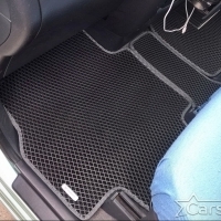 Коврики текстильные на Honda Stepwgn II пр.руль (2001-2005)