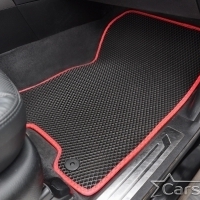 Коврики текстильные на Kia Mohave I 3 ряда (2008-2020)