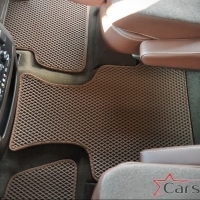 Коврики текстильные на Chevrolet Tahoe IV 3 ряда (2014->)