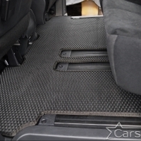 Коврики текстильные на Mitsubishi Delica D5 8мест пр.руль (2007->)