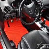 Двухслойные коврики EVA на Mazda 6 I GG 2wd (2002-2007)