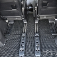 Двухслойные коврики EVA на Toyota Alphard II (2008-2014)