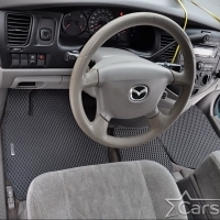 Двухслойные коврики EVA на Mazda MPV II (1999-2006)