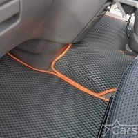 Двухслойные коврики EVA на Toyota Estima II пр.руль (2000-2006)