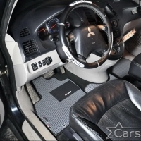Двухслойные коврики EVA на Mitsubishi Grandis (2003-2011) 