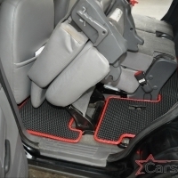 Двухслойные коврики EVA на Ford Explorer III 3 ряда (2001-2006)