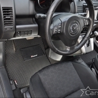 Двухслойные коврики EVA на Mazda 5 I 3 ряда (2005-2010)