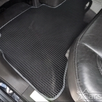 Двухслойные коврики EVA на Nissan Armada I 3 ряда (2004-2016)