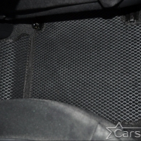 Двухслойные коврики EVA на Nissan Qashqai 2+ 3 ряда (2008-2013)