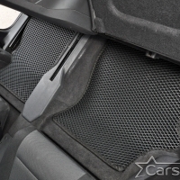Двухслойные коврики EVA на Opel Zafira B 3 ряда (2005-2014) 