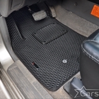 Двухслойные коврики EVA на Mitsubishi Pajero III 5D (2000-2007)