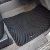 Двухслойные коврики EVA на Mitsubishi Pajero III 5D (2000-2007)