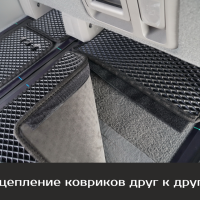 Автомобильные коврики EVA на Hyundai Staria 9 мест (2021->)