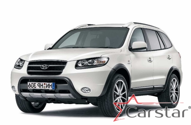 Двухслойные коврики EVA для Hyundai Santa Fe II (2006-2010)