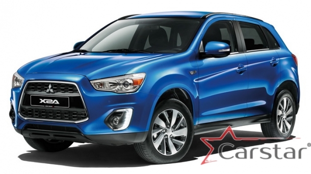 Двухслойные коврики EVA для Mitsubishi ASX (2010->)