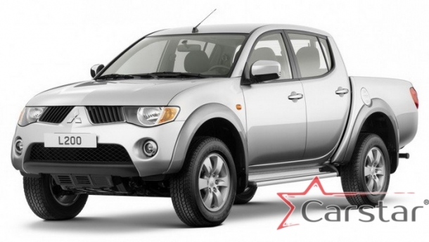 Двухслойные коврики EVA для Mitsubishi L 200 IV (2006-2015)