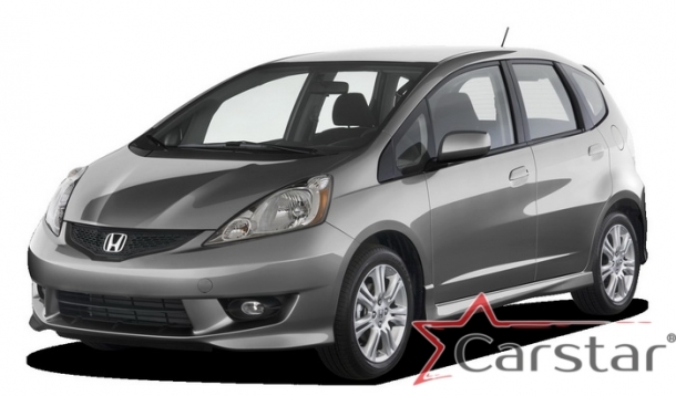 Двухслойные коврики EVA для Honda Fit II пр.руль (2007-2014)