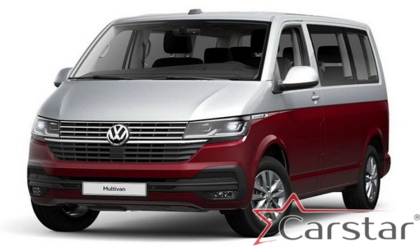 Текстильные коврики для Volkswagen Multivan T6.1 рестайл (2019->)