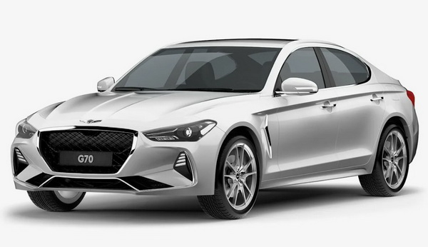 Текстильные коврики для Genesis G70 4WD (2017-2021)