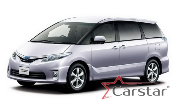 Двухслойные коврики EVA для Toyota Estima III пр.руль (2006-2019)