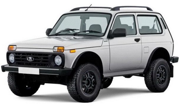 Двухслойные коврики EVA для Lada (ВАЗ) 2121 (4x4) Нива 3D (2020->) рестайл2