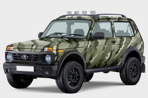 Двухслойные коврики EVA для Lada (ВАЗ) 2121 (4x4) Niva Urban (Bronto) (2020->) рестайл