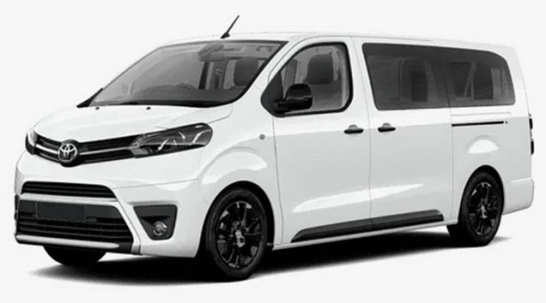 Автомобильные коврики EVA для Toyota ProAce II 8 мест Long (2016-2024)