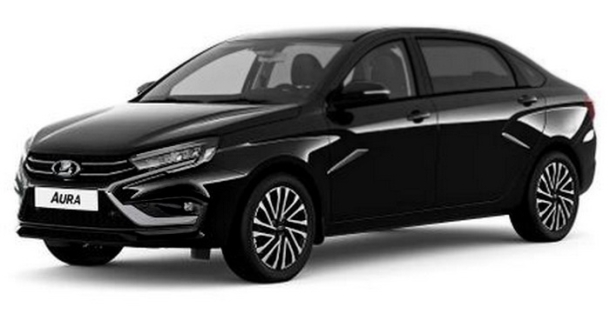 Двухслойные коврики EVA для Lada Aura (2024->)