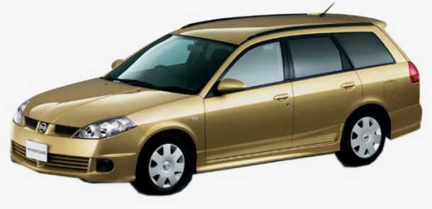 Автомобильные коврики EVA для Nissan Wingroad II (1999-2005)