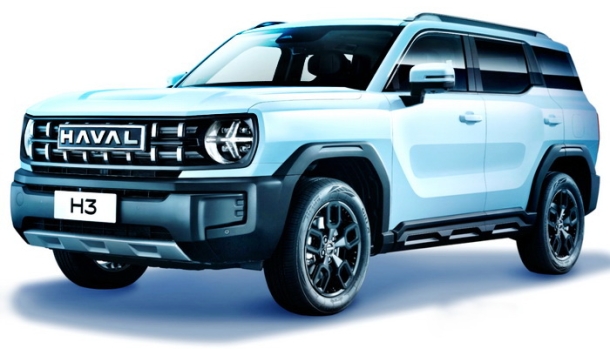 Двухслойные коврики EVA для Haval H3 (2024->)