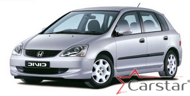 Автомобильные коврики EVA 3D для Honda Civic VII хэтч (2001-2006)