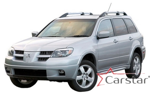 Автомобильные коврики EVA 3D для Mitsubishi Outlander I (2002-2005)