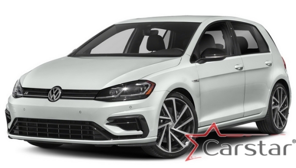 Автомобильные коврики EVA 3D для Volkswagen Golf VII (2012-2020)