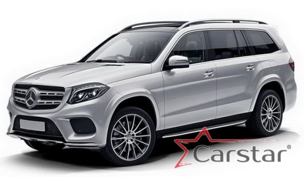 Автомобильные коврики EVA 3D для Mercedes-Benz GLS-klasse I X166 3 ряда (2015-2019)