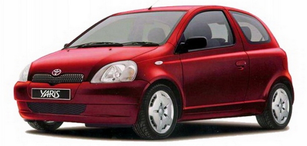 Автомобильные коврики EVA 3D для Toyota Yaris I 3D (1999-2005) 